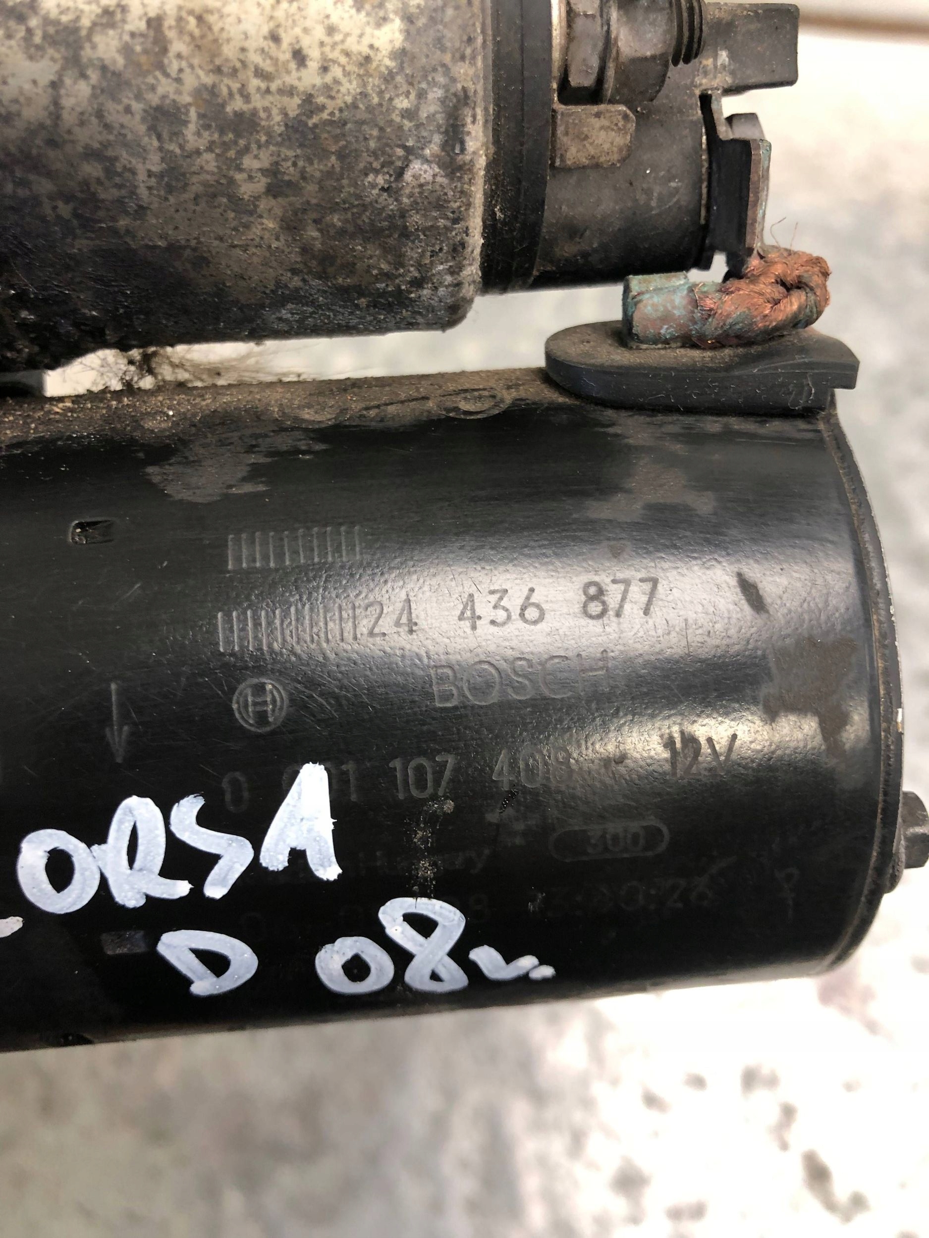 starter OPEL CORSA D 24436877