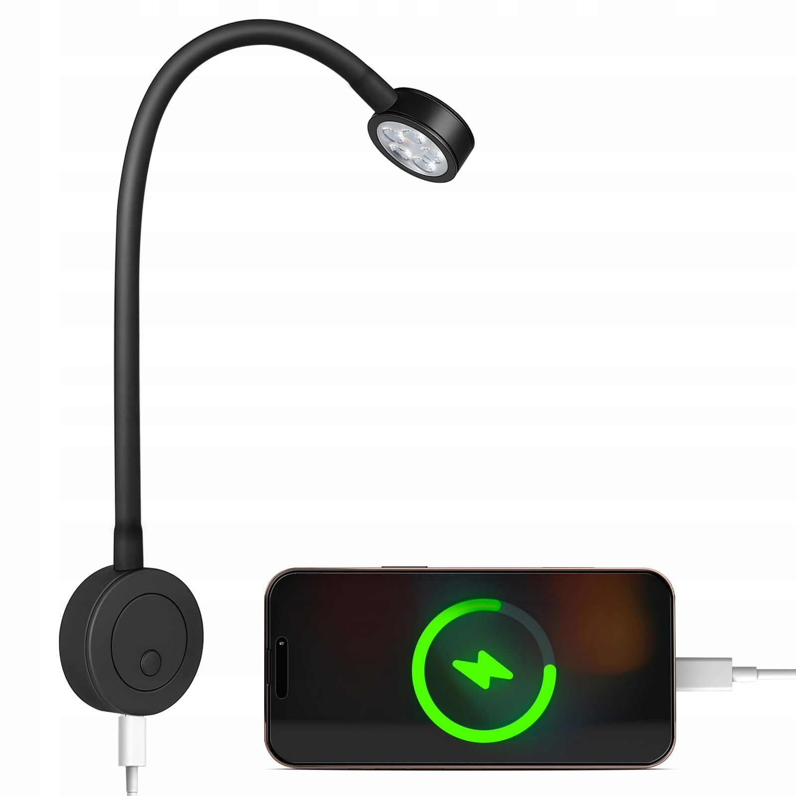 Led stolní lampička Acegoo 12V Dimmbar s regulací a nabíjením typu C