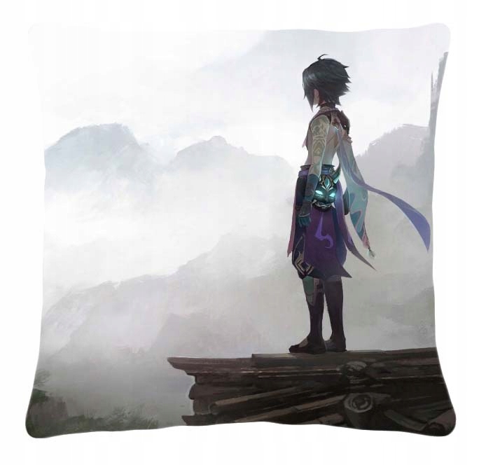 Poduszka anime gra Genshin Impact Xiao
