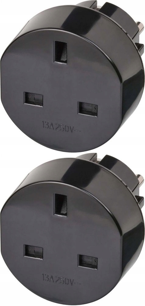 Adapter podróżny GB(UK)/PL Brennenstuhl x2