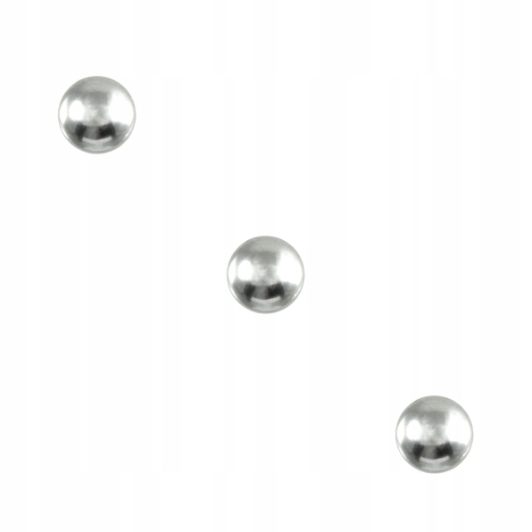 

Zestaw trzy Kulki zapasowe 316L srebrne 1,2/3 mm