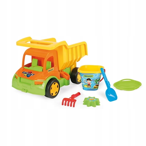 Gigant wywrotka z kompletem do piasku 65002 Wader-Zdjęcie-0
