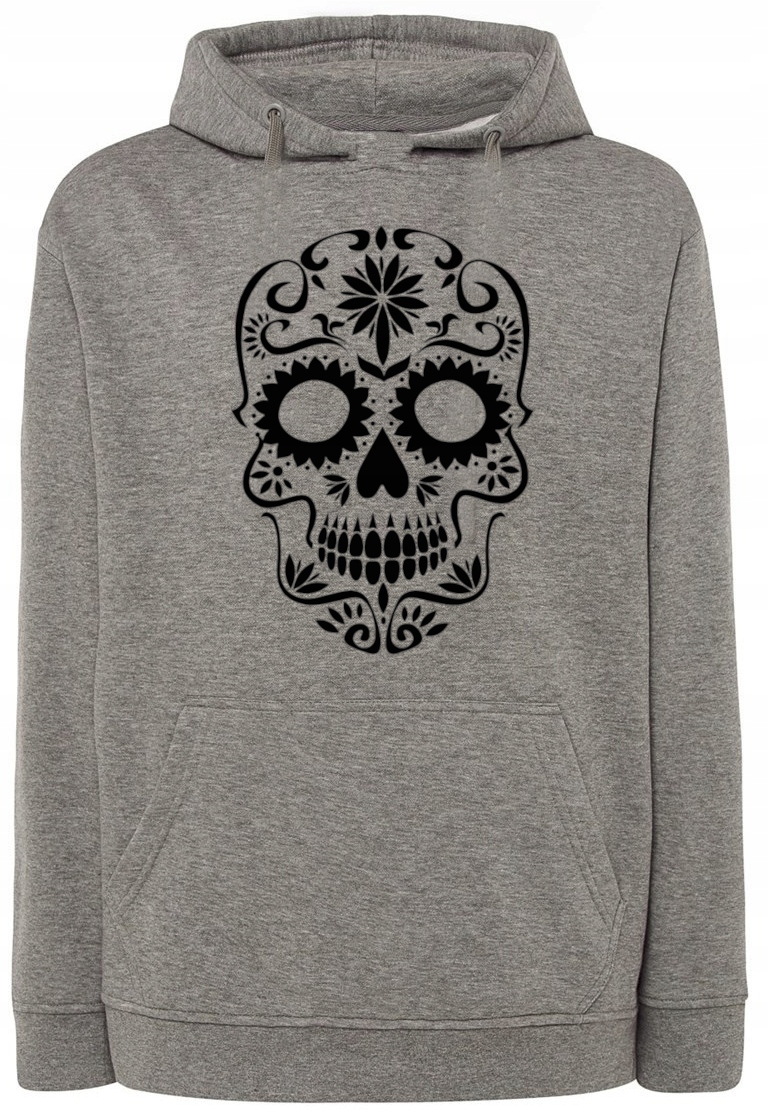 Mikina s pěkným potiskem Lebka Skull r.XL