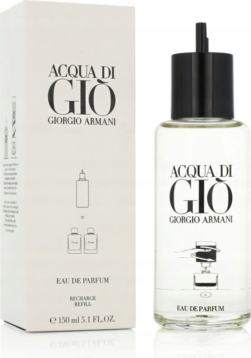 Giorgio Armani Acqua Di Gio parfémovaná voda 150 ml Refill