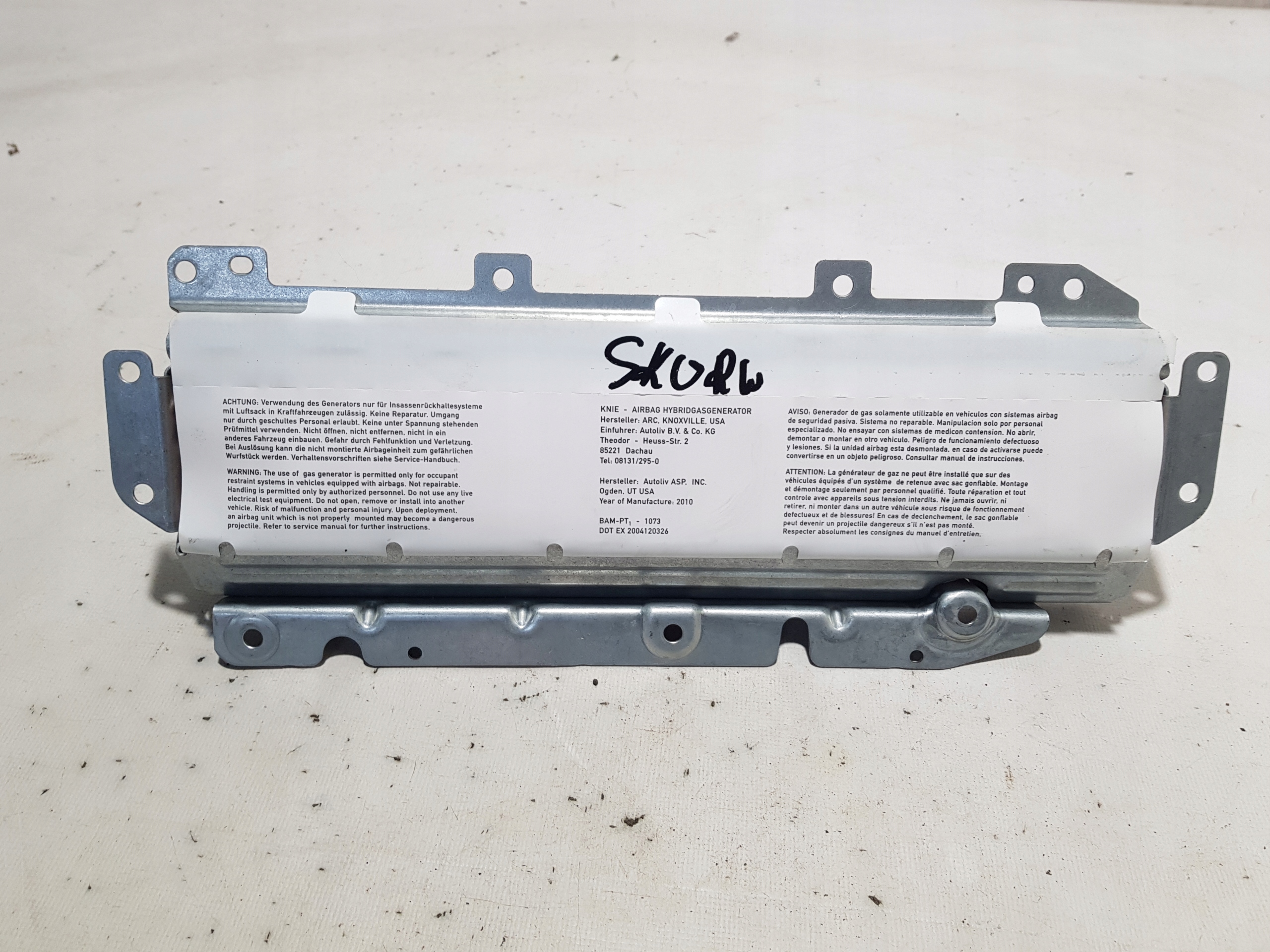 airbag airbag GINOCCHIA MERCEDES ML W164