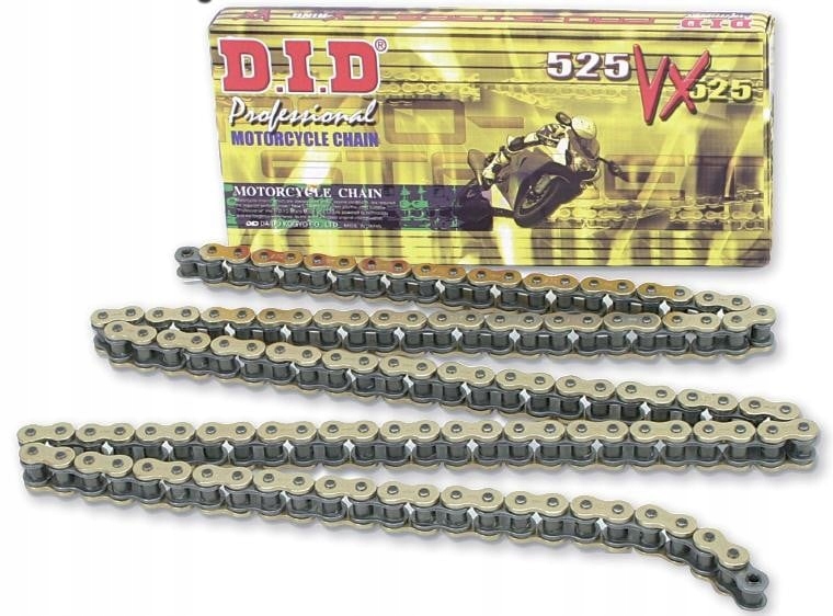 VX séria X-krúžková reťaz DID Chain 525VX3 124 L 4525516392273