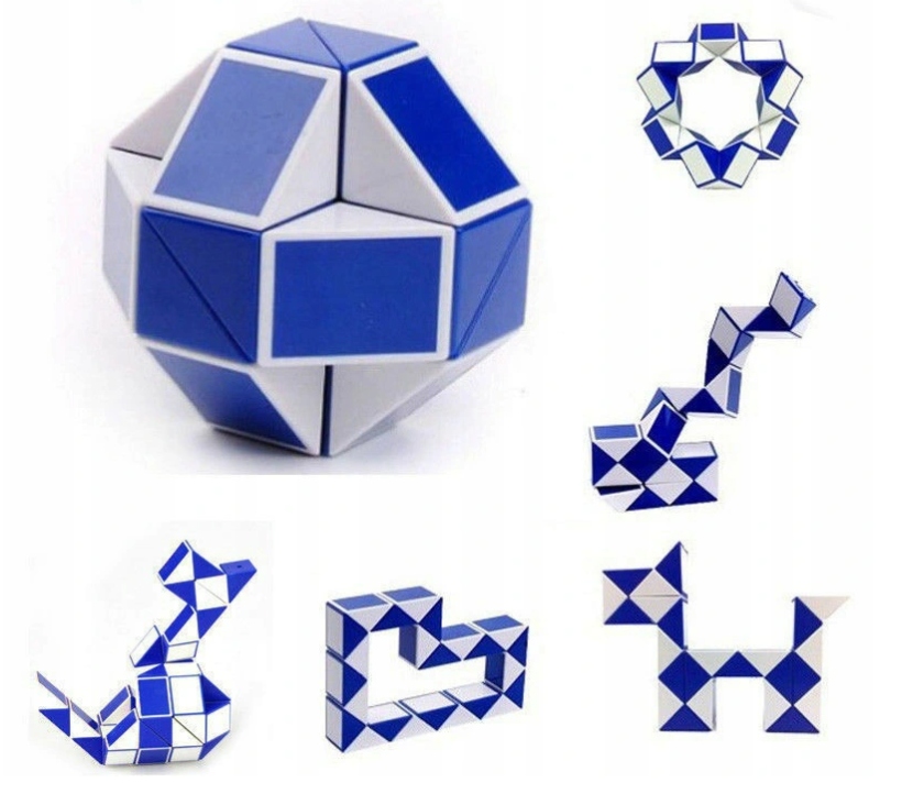 

Wąż Kształt 3D Magiczna kostka Twist Puzzle Fidget