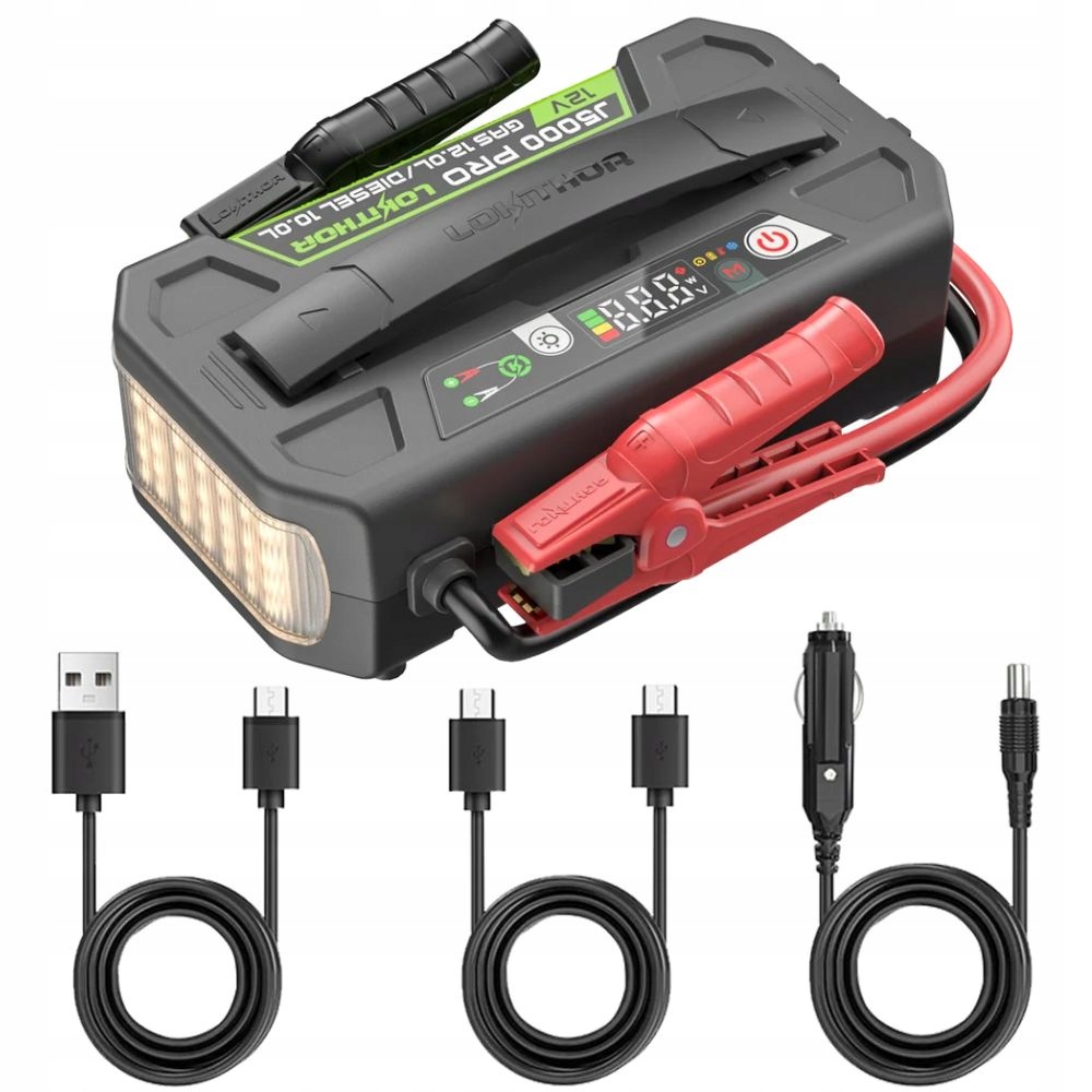 Lokithor Urządzenie Rozruchowe Jump Starter 5000A 12V LiFePO4 J5000 Pro