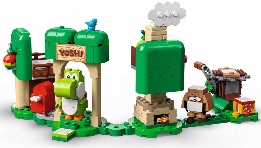 246 ele Lego Mario Dům Dárků Yoshiho 71406
