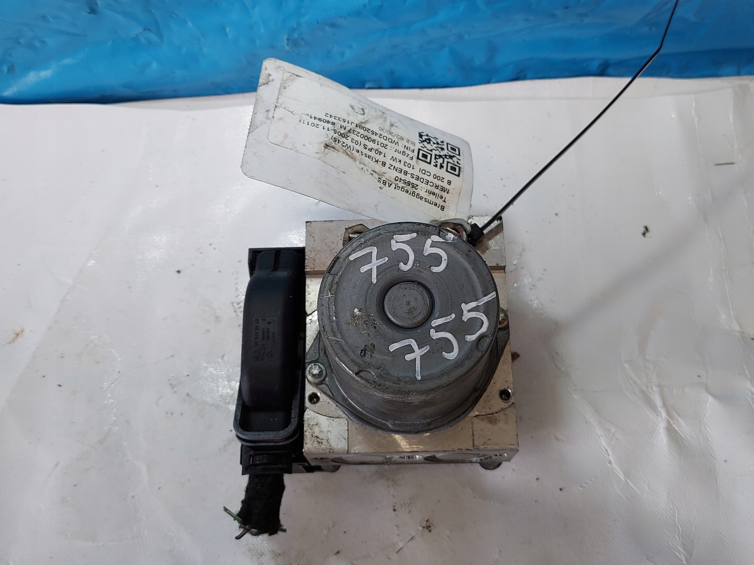 pump ABS MERCEDES B class W245 0265950618