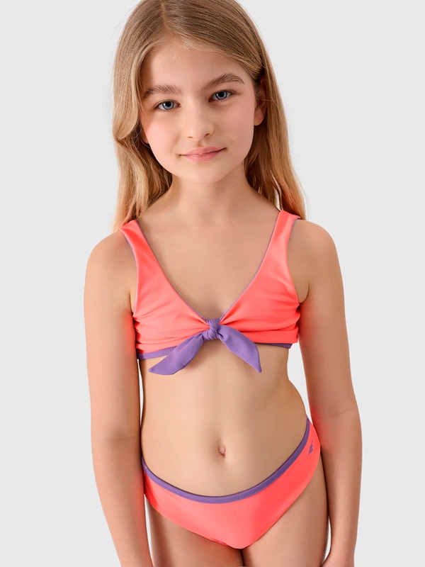 4F DWUSTRONNY DZIEWCZĘCY STRÓJ KĄPIELOWY rozm 146/152 Rozmiar (new) 152 (147 - 152 cm)