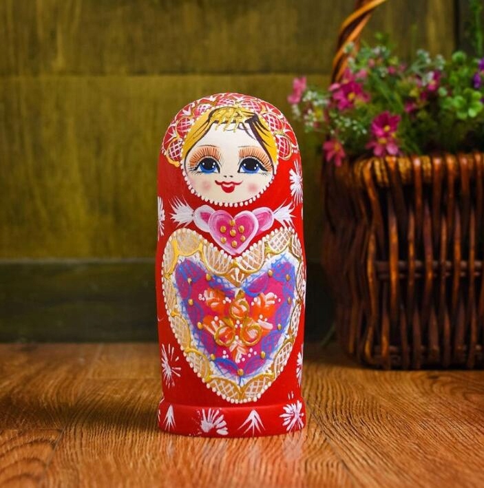 10 rétegű fa matrjoska Sorozat WIESZAK NA PIŁKI DO ŚCIANY