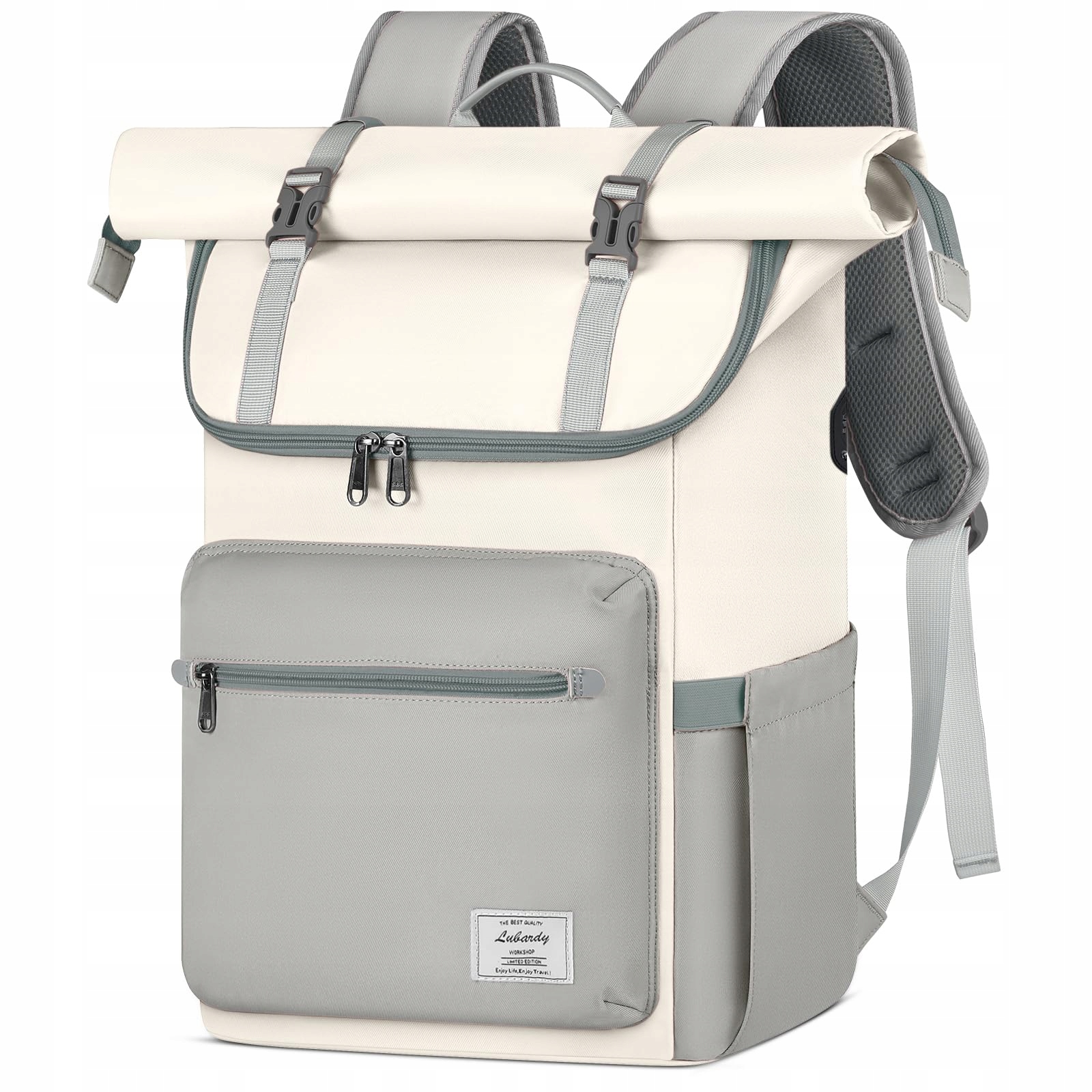 Lubardy Batoh Rolltop Voděodolný Batoh Pánský Dámský Notebook 17,3 Zoll