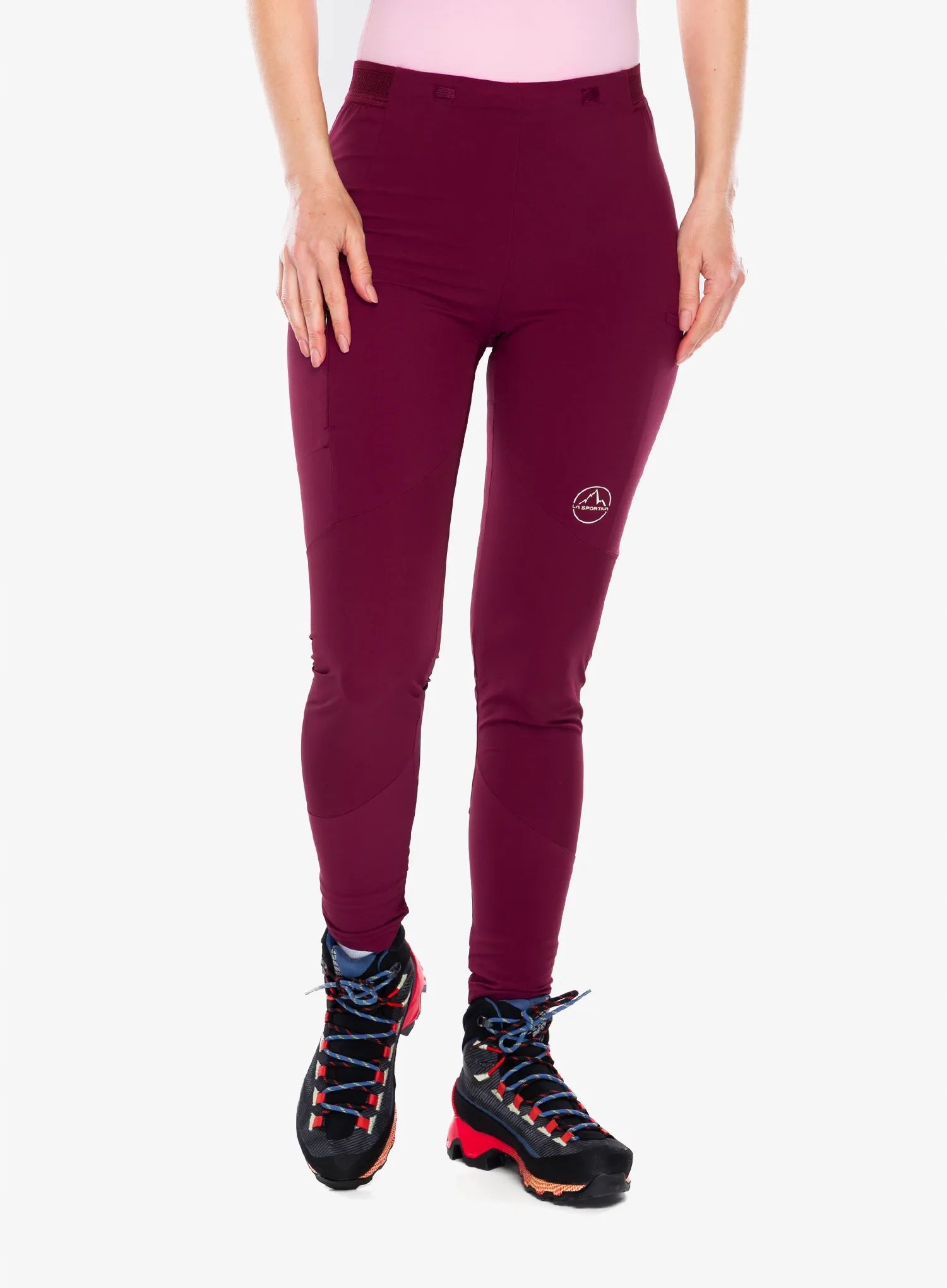 Dámské turistické kalhoty La Sportiva Camino Tight Pant červená/chalk S