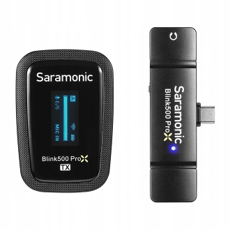 Saramonic Blink500 ProX B5 bezprzewodowy mikrofon Usb-c 1TX/1RX etui