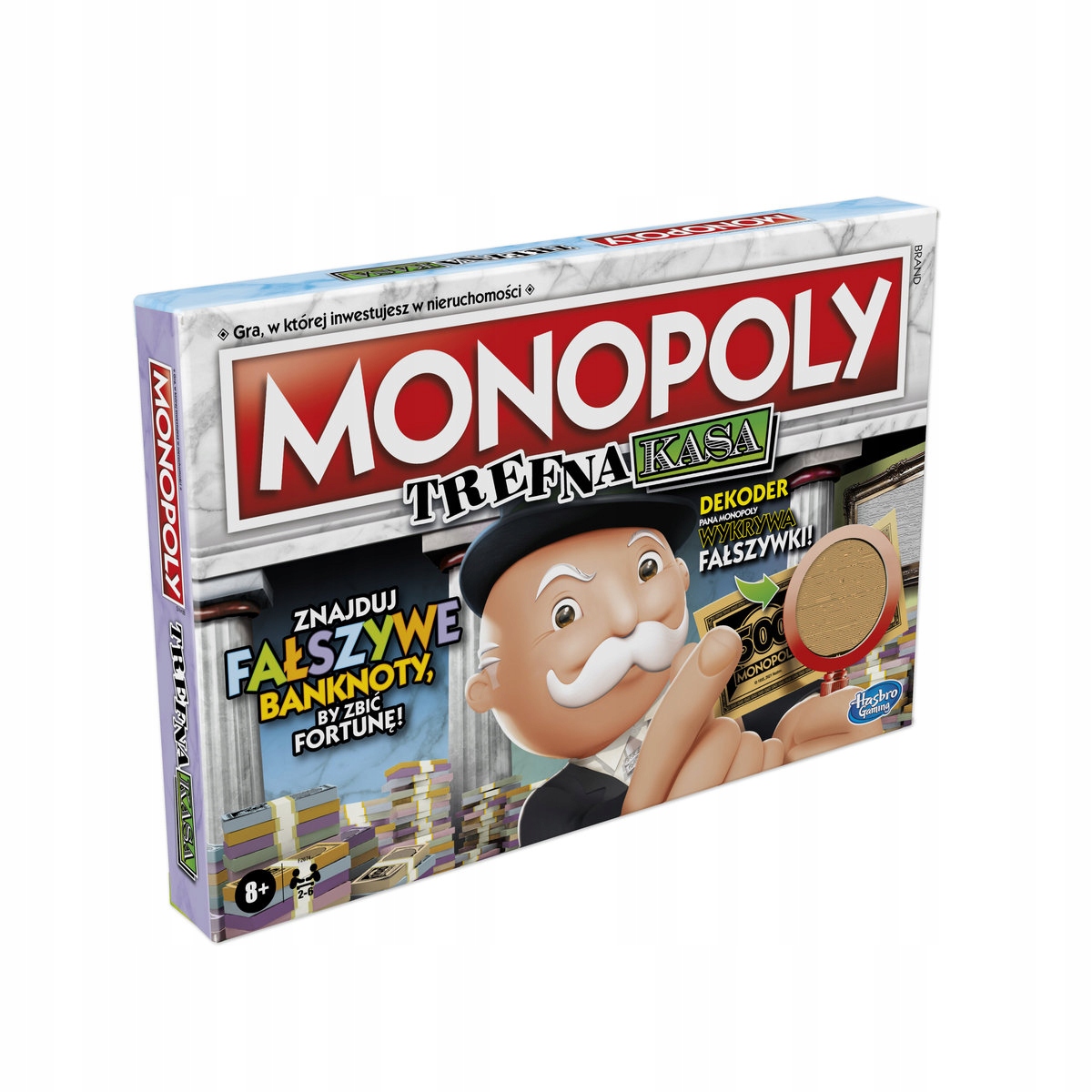 MONOPOLY GRA PLANSZOWA TREFNA KASA HASBRO POLSKA