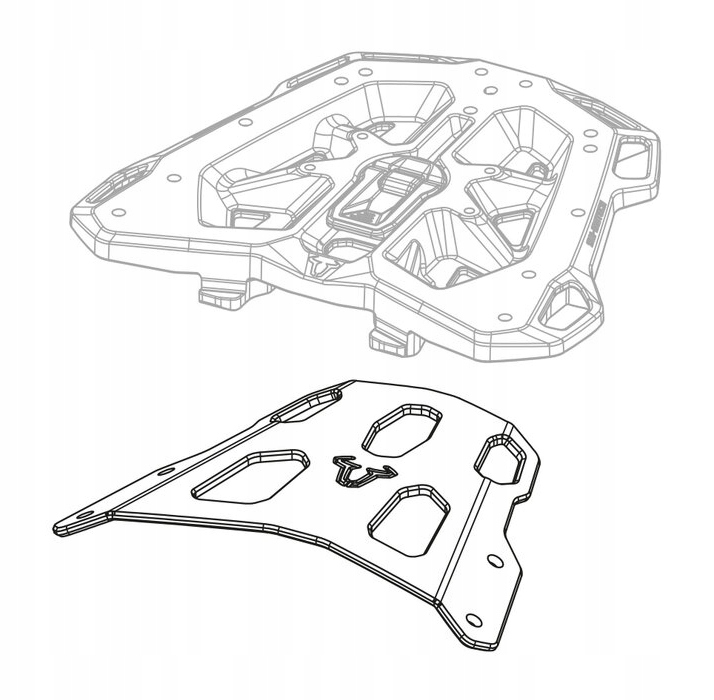 STREET-RACK FRAME REAR SUZUKI GSF / GSX 600/650/1200