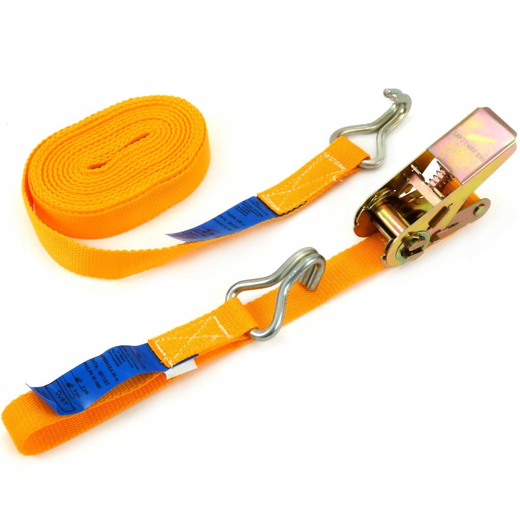 

Pas Transportowy Z Napinaczem 500kg 2,5cm 4m haki
