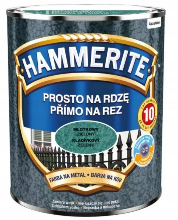 

Hammerite Młotkowy Zielony 0,7 L