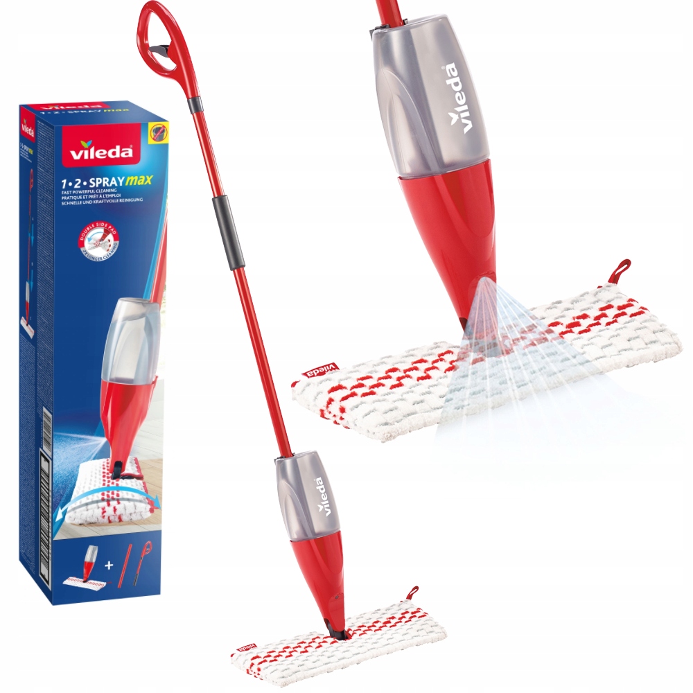 

Vileda Mop 1-2 Spray Max Box ze spryskiwaczem