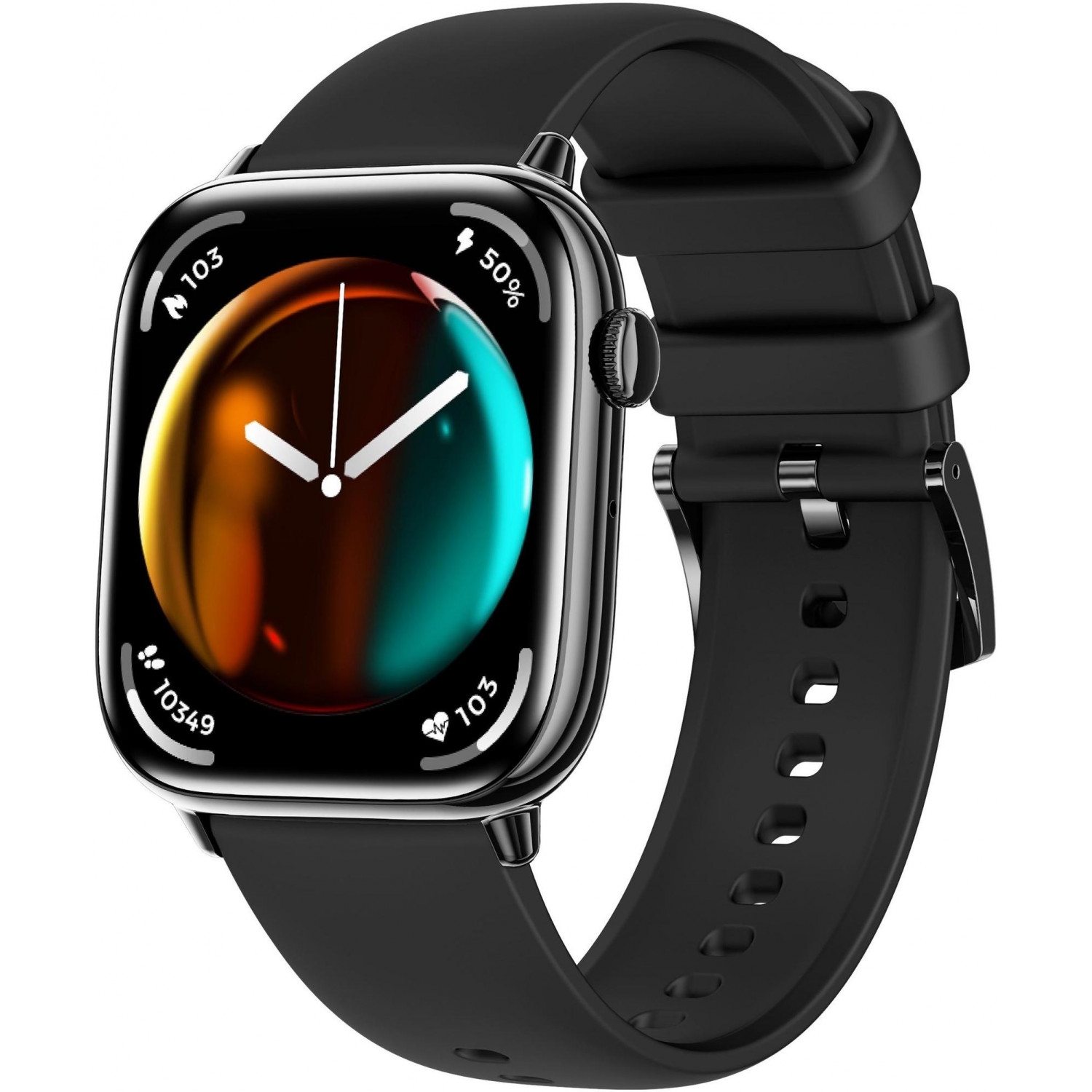 Chytré Hodinky Dámské hodinky Hagen HB34.14.534 černý řemínek