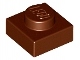 

10 szt Reddish Brown Plate 1 x 1 3024 Lego
