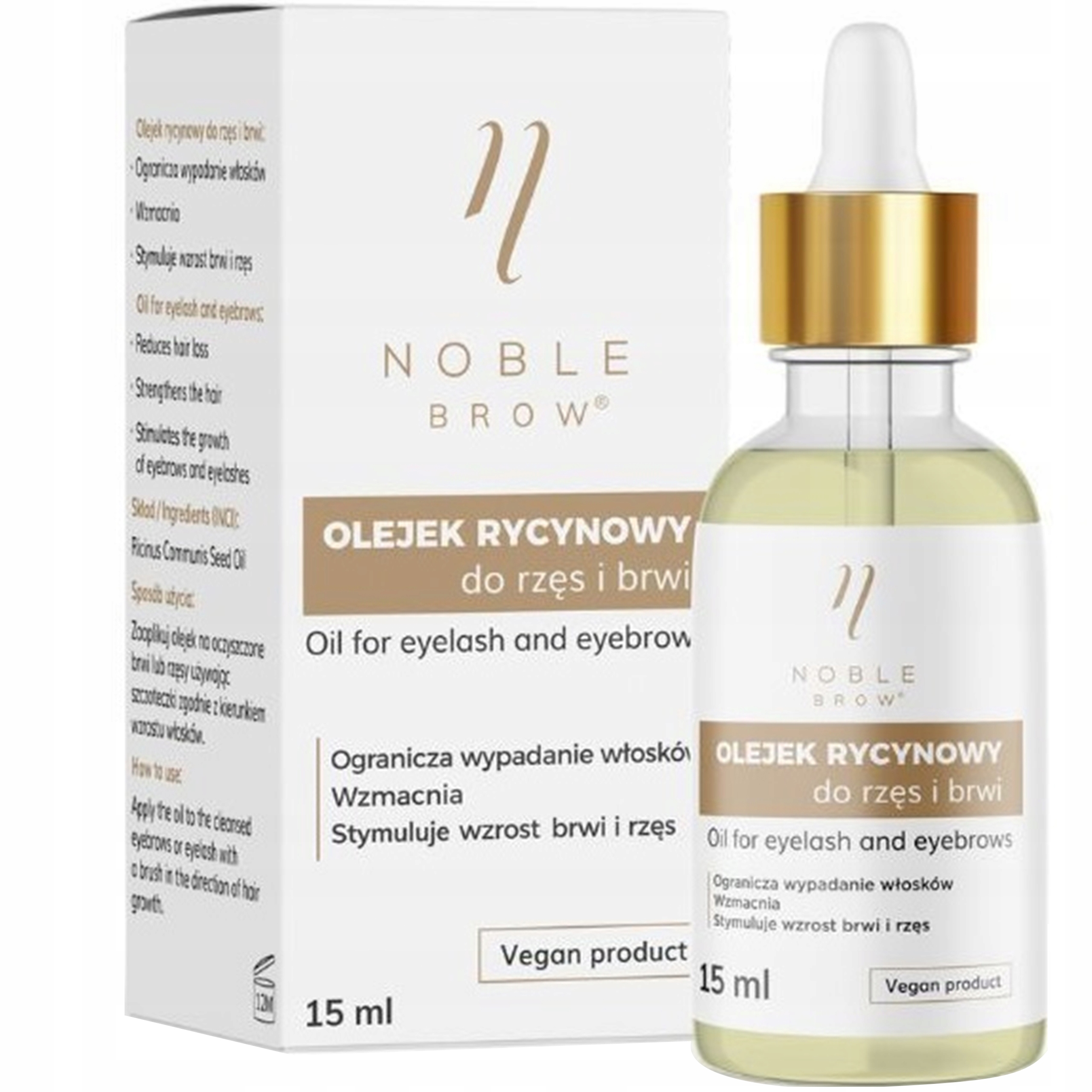 

Olejek rycynowy Noble Brow by Lash Shop