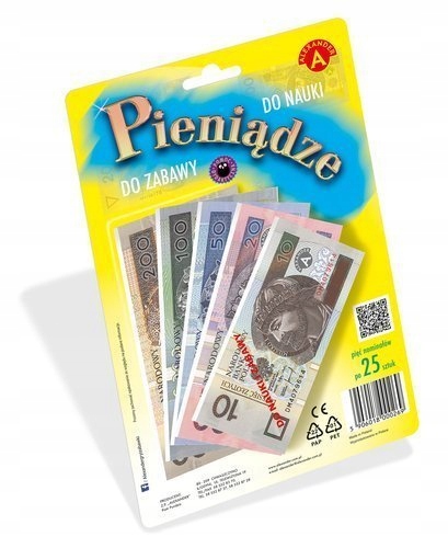 

Pieniądze Polskie Banknoty Nauka Zabawa Alexander
