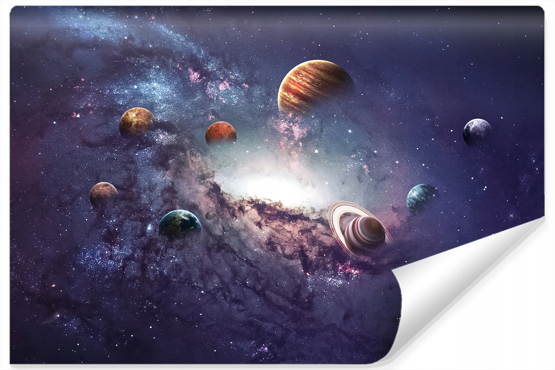 

Fototapeta Galaktyka Planety Gwiazdy w 3D 300x210