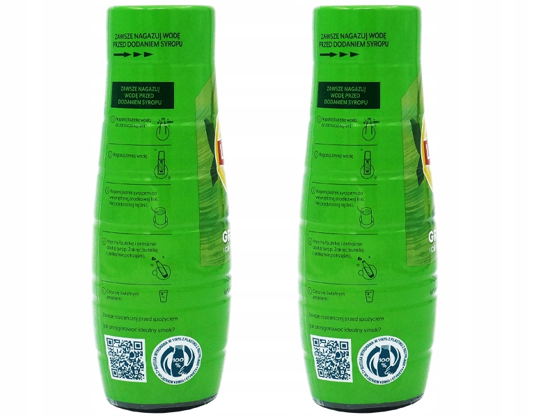 6x SYROP SODASTREAM LIPTON GREEN ICE TEA DO SATURATORA 9L NAPOJU z 440ml EAN (GTIN) 8016604014192