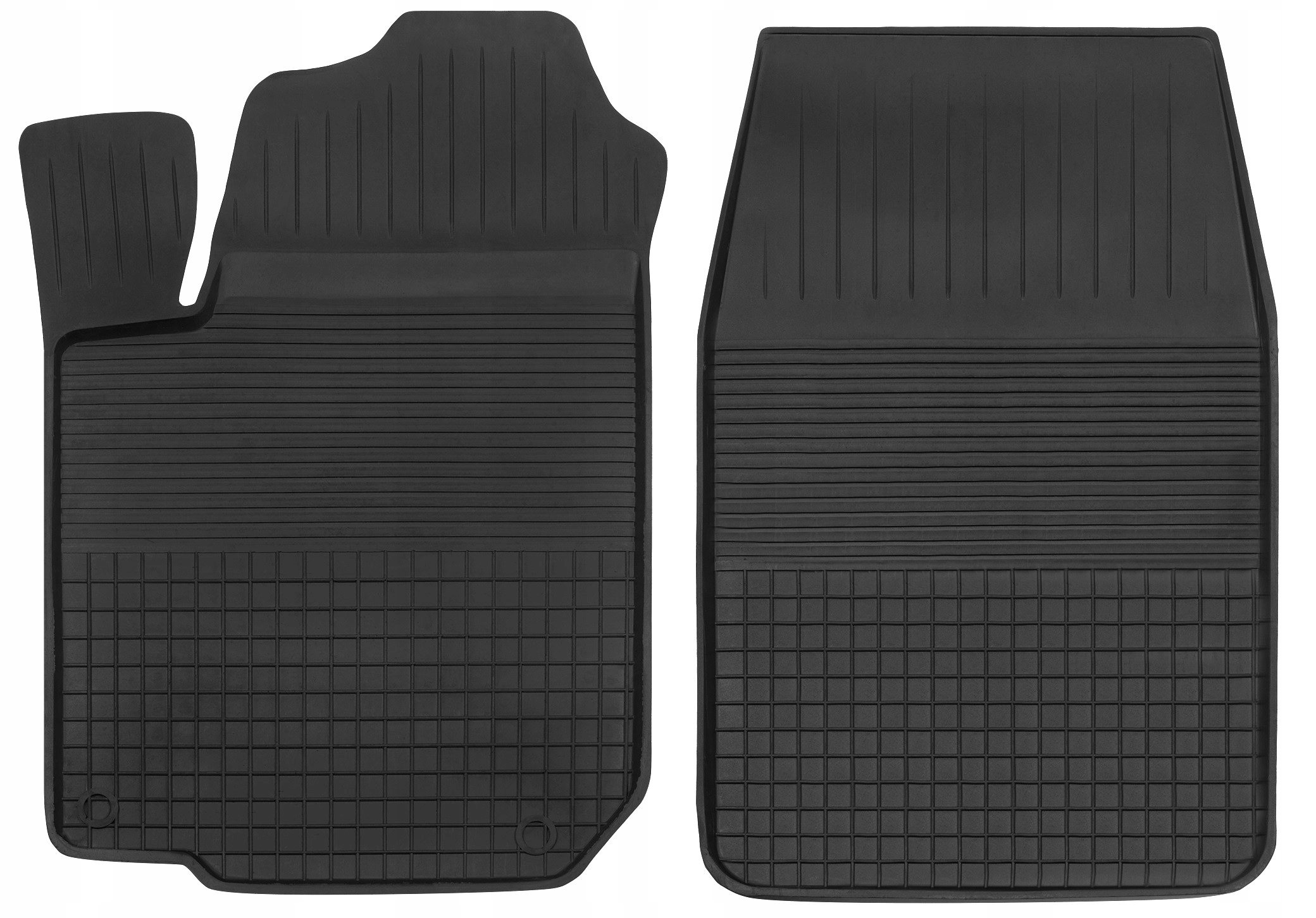 Dywaniki gumowe na przód rant 2 cm do Opel Zafira II B 05-14