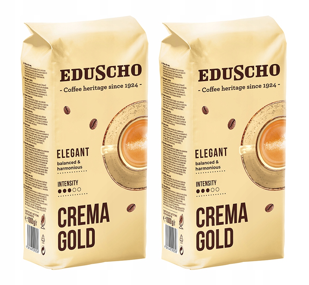 Kawa ziarnista Eduscho Crema Gold 2 kg
