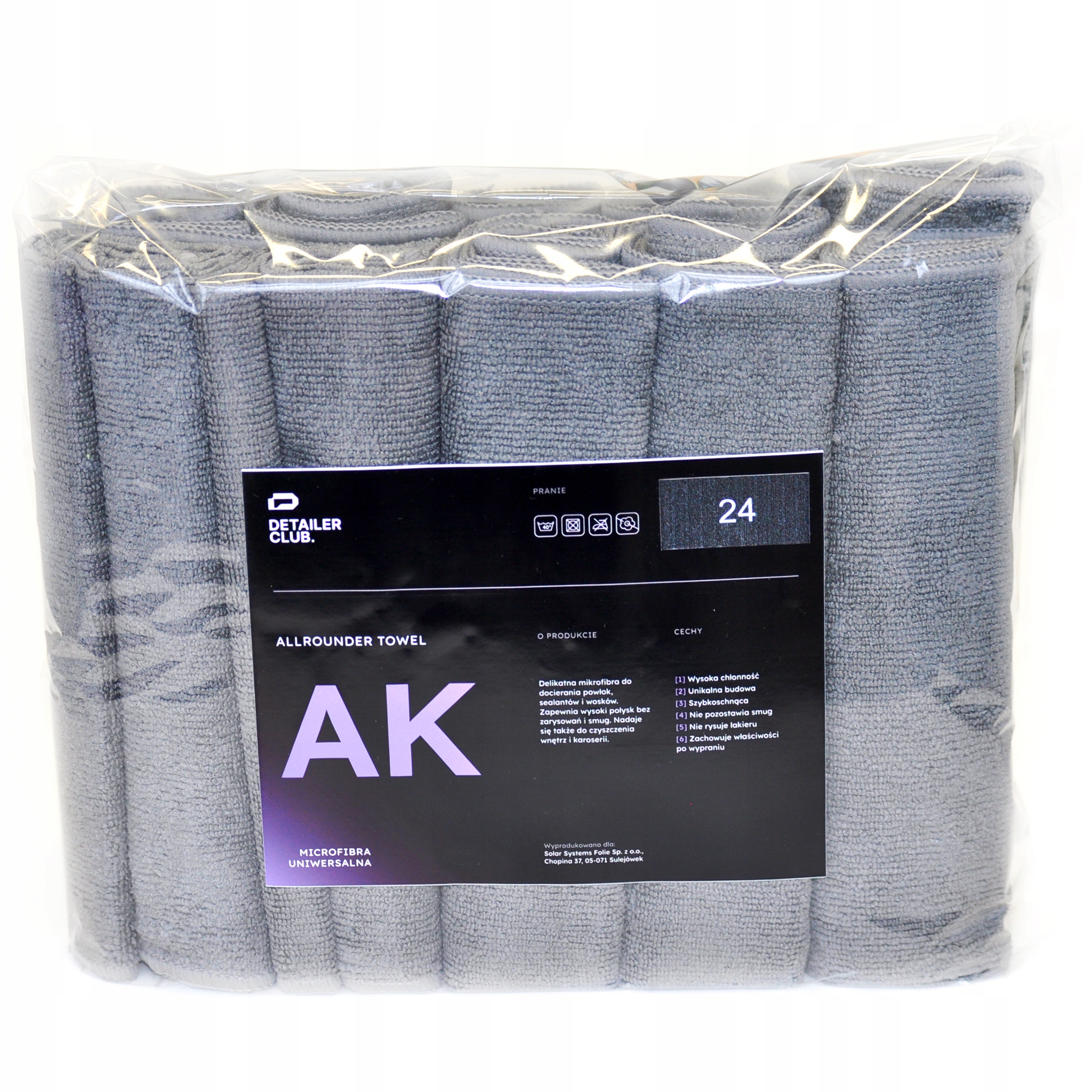 Mikrofibra Uniwersalna Do Samochodu 40×40 cm 310GSM Zestaw 5 szt.