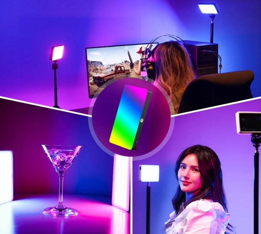 Lampa LED 150 Ulanzi PL-01 RGB PRO MAGNES Akumulator 4000mAh Studio Plener Model PL-01