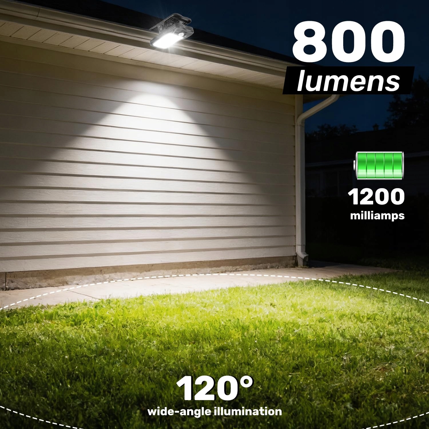 Lampy Solarne Z Czujnikiem Ruchu USB Z Pilotem 4 Sztuki BlueYu — miniatura 3