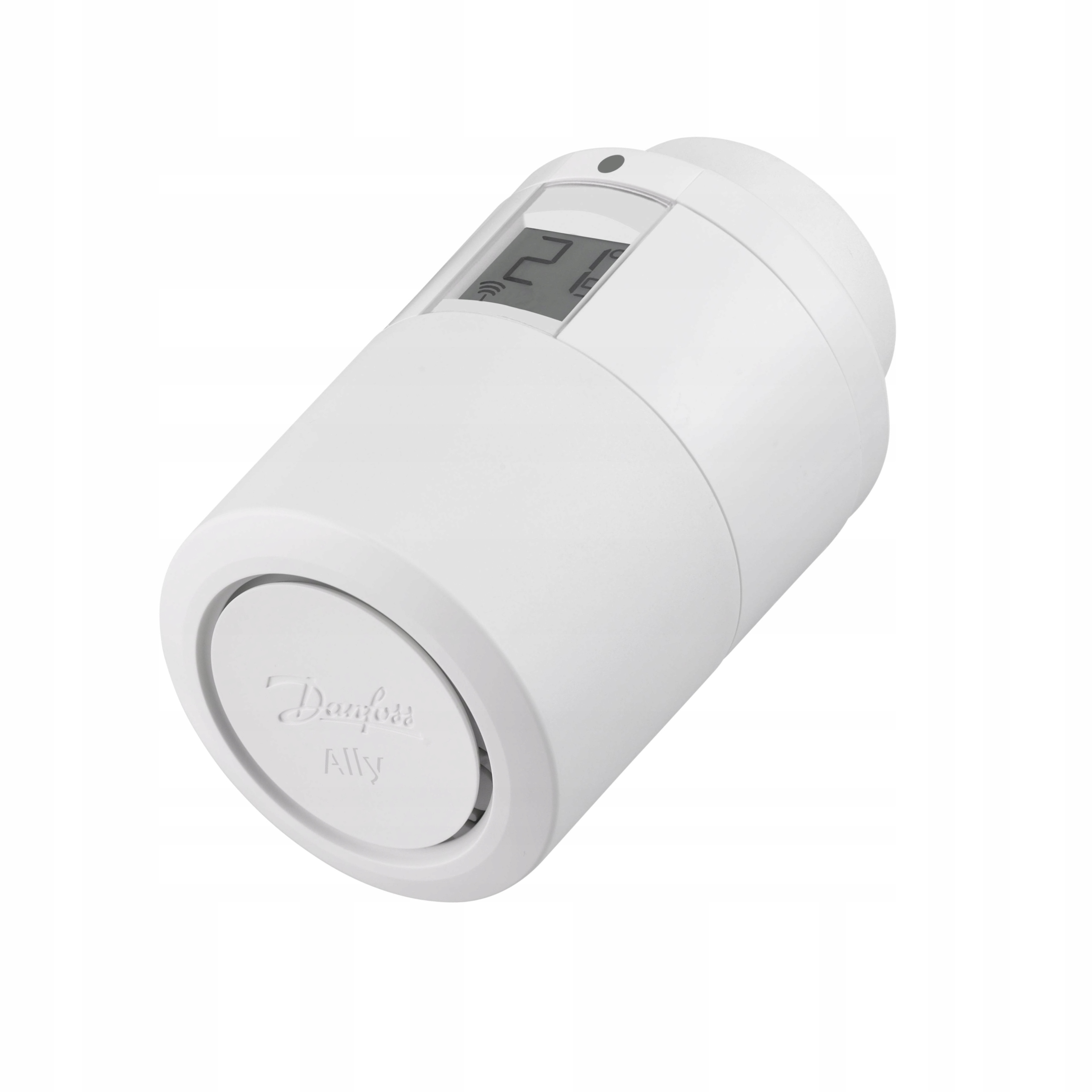 Termostatická hlavica Ra click Danfoss Ally rádio Zigbee; 2 adaptéry