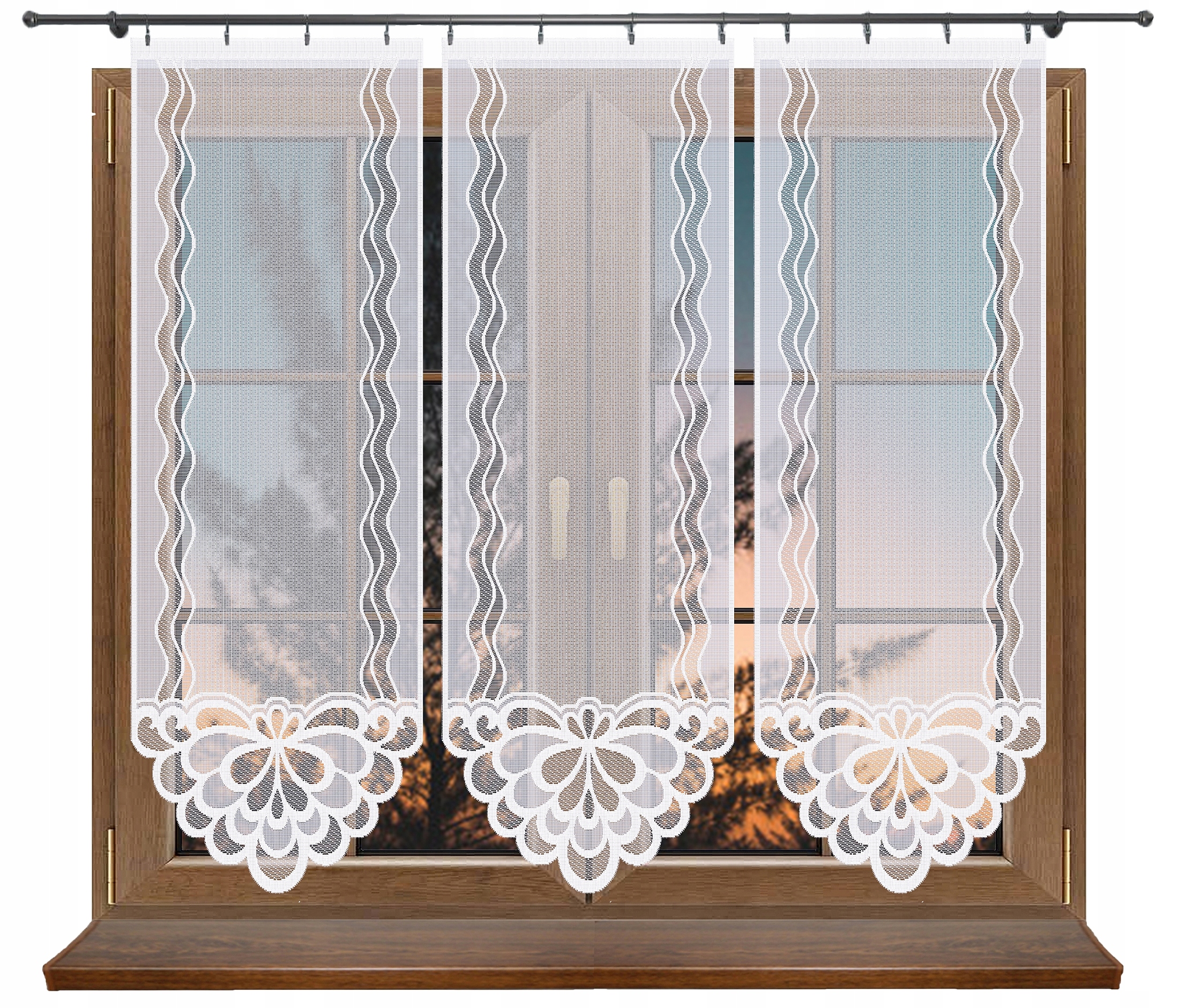 

Panel Ażur Firana Gotowa Żakardowa 60x160 Awit