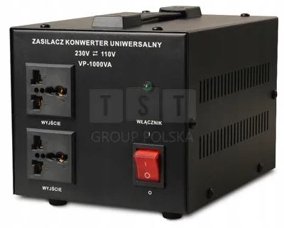 Transformator VOLT POLSKA 230V/110V 1000VA