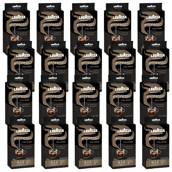 Levně 20 x Káva Lavazza Espresso Italiano Classico 0,25 kg Dárek videokniha