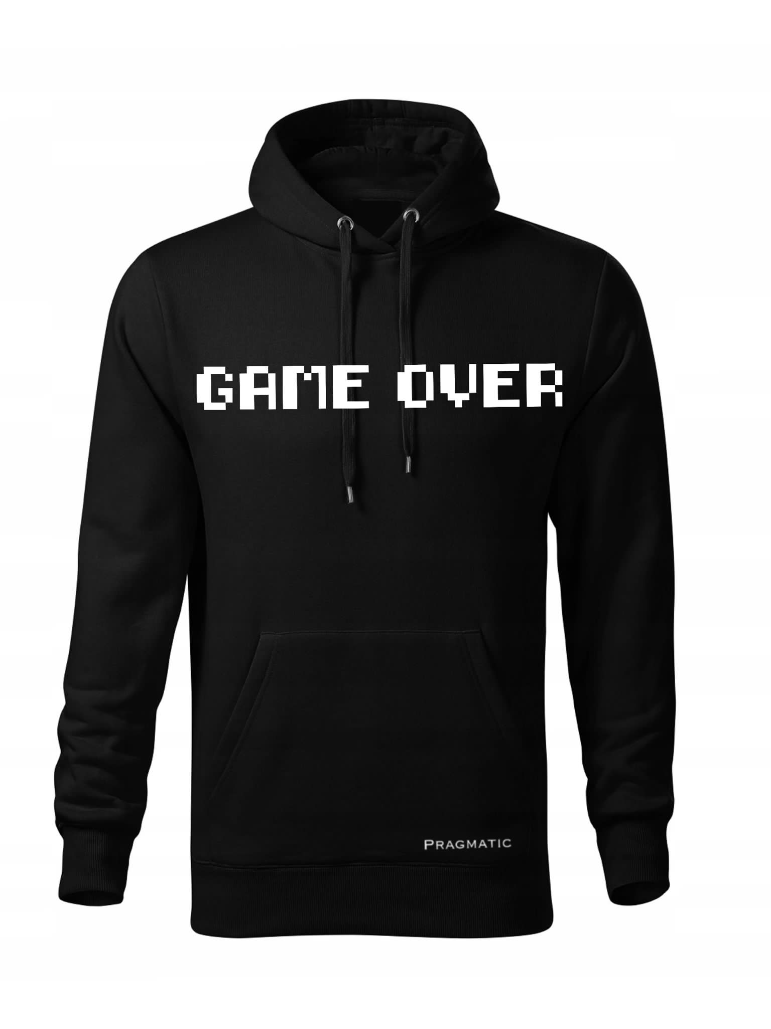 

Bluza Męska Czarna Game Over Z Kapturem S