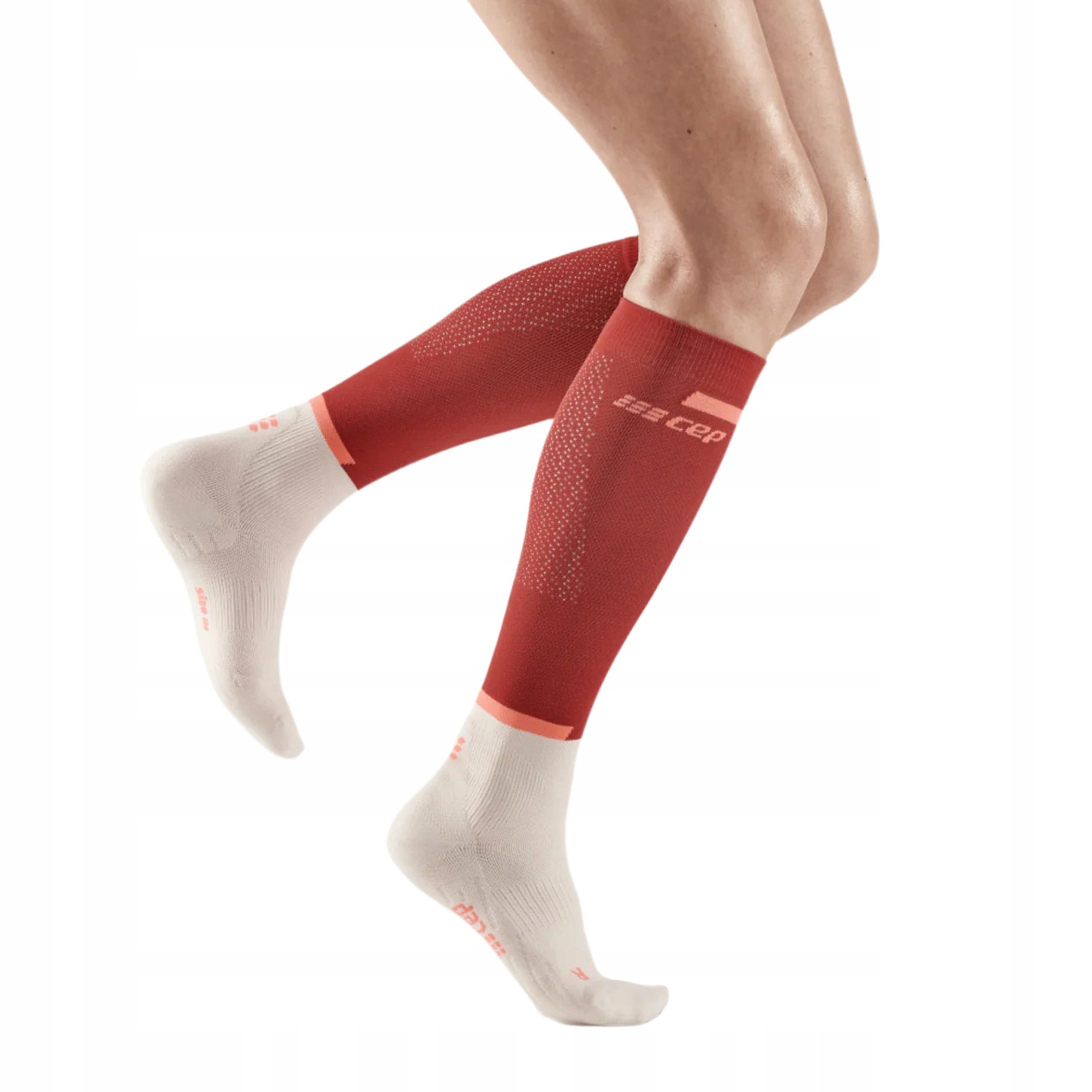 Damskie długie skarpety kompresyjne Cep 4.0 Podkolanówki do biegania II