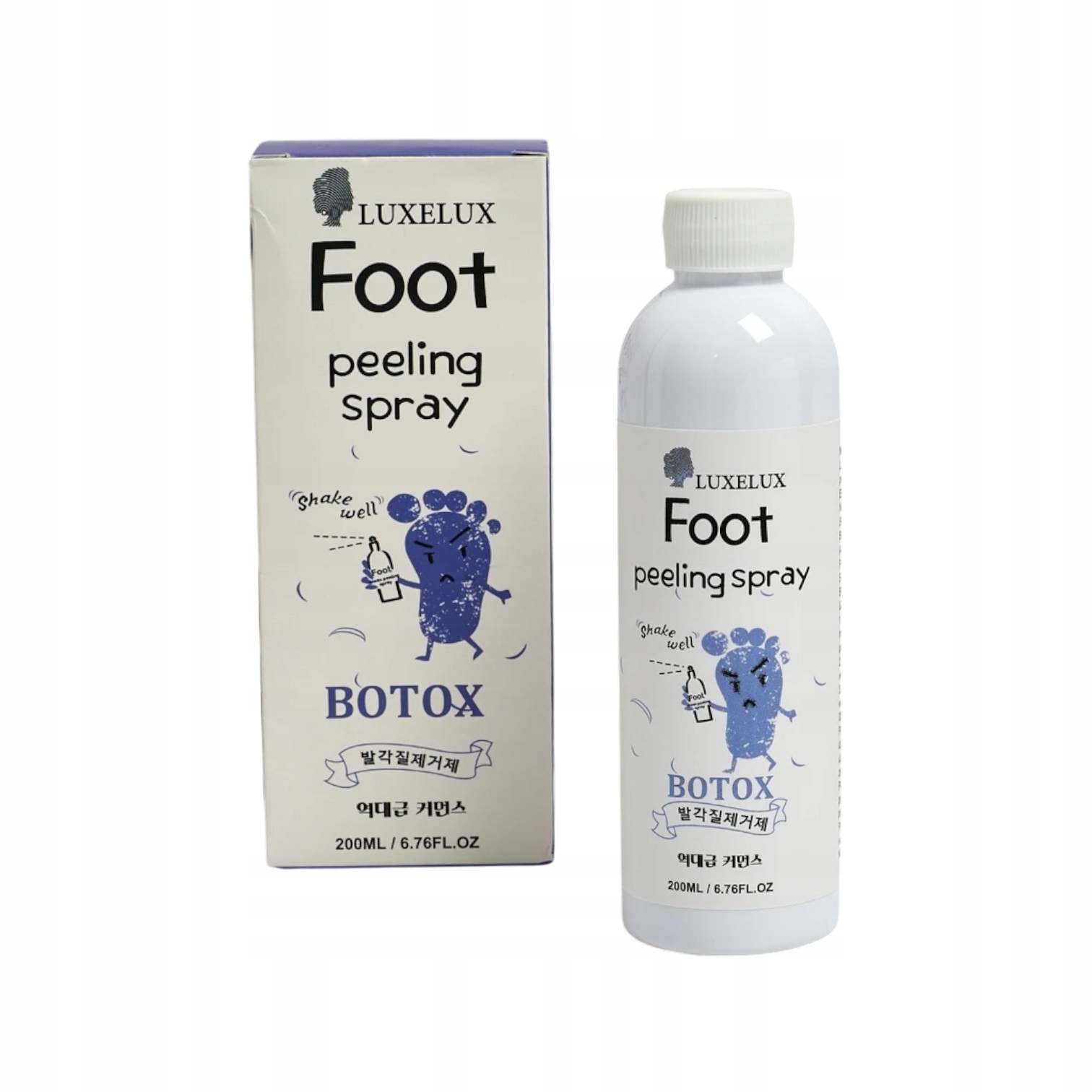 LUXELUX PEELING W SPRAYU DO STÓP 200 ml