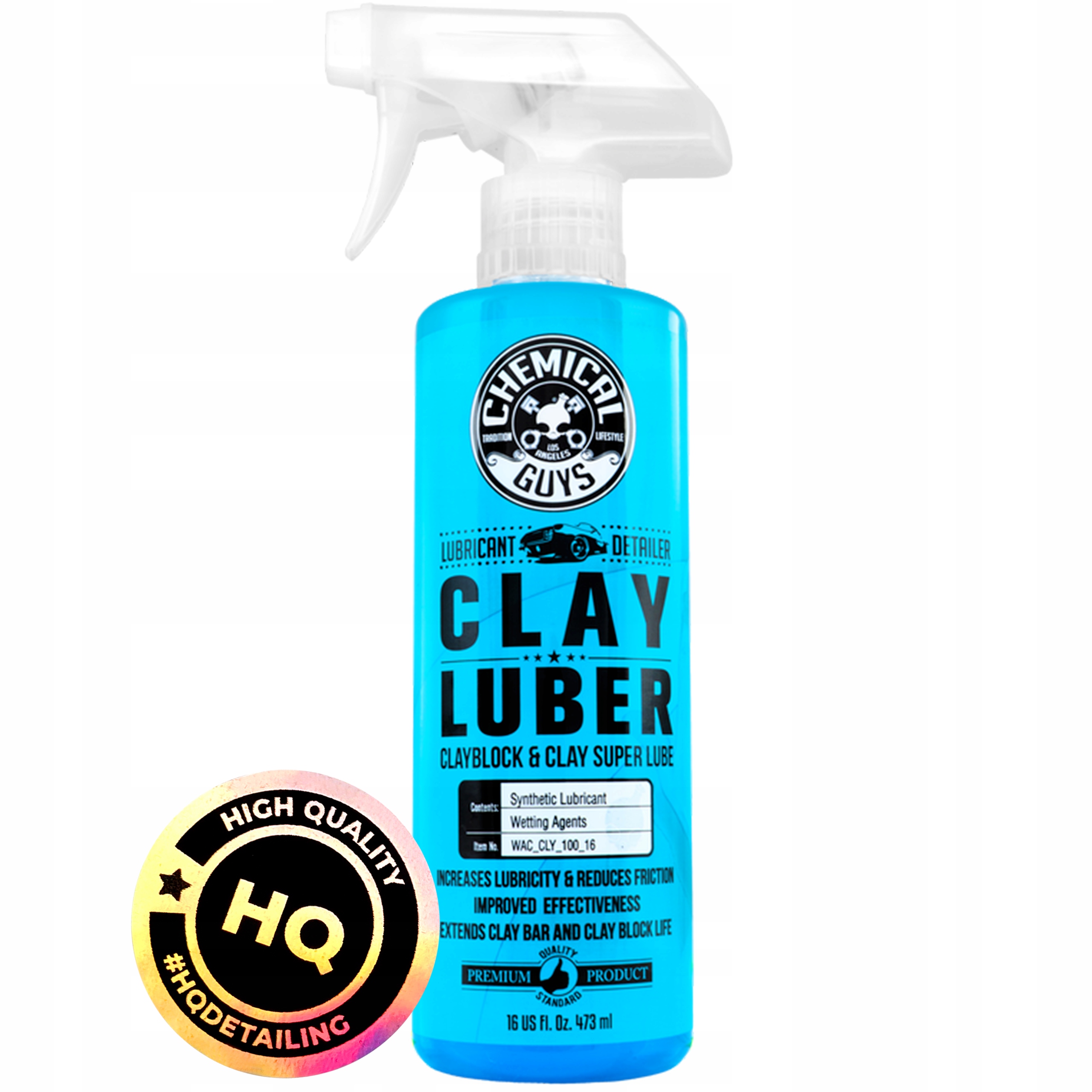 CHEMICAL GUYS CLAY LUBER lubrykant poślizg glinka