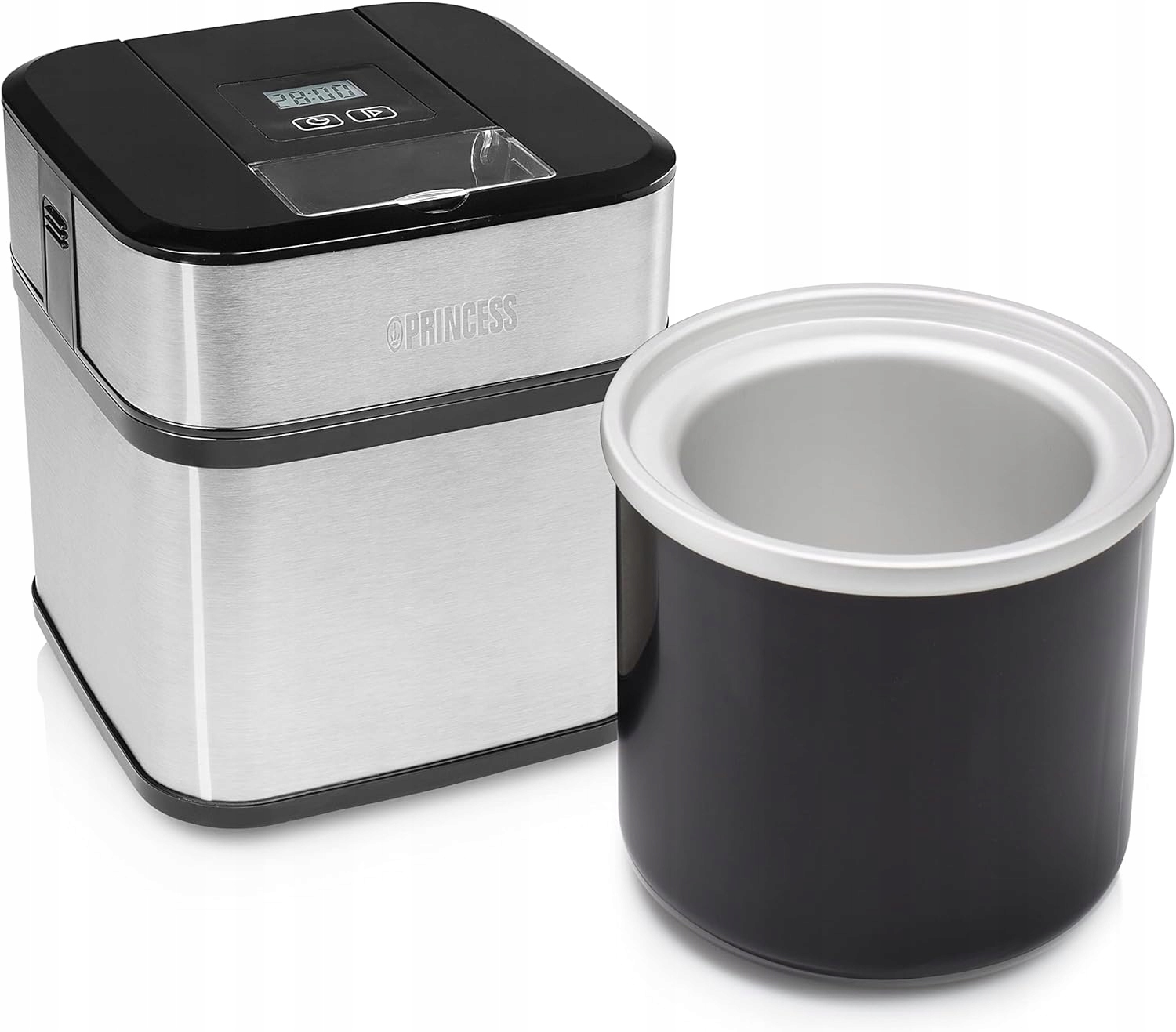 MASZYNKA DO LODÓW PRINCESS 282605 ICE CREAM WYŚWIETLACZ LCD 1,5L Stan opakowania oryginalne
