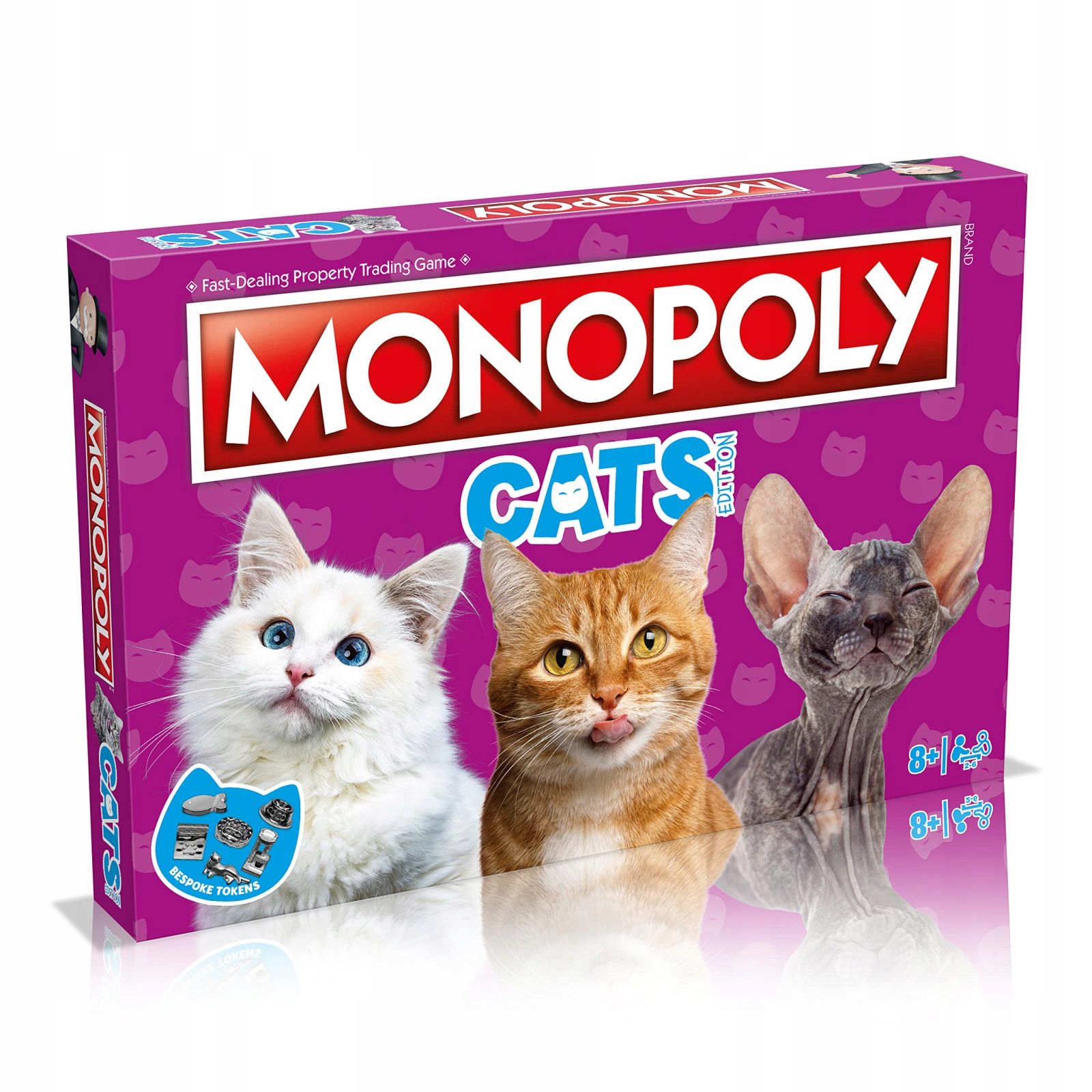Winning Moves Monopoly Cats Anglická verze