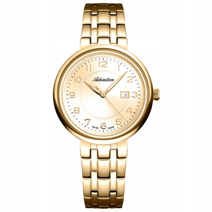 Dámské hodinky Adriatica A3832.1121Q zlaté