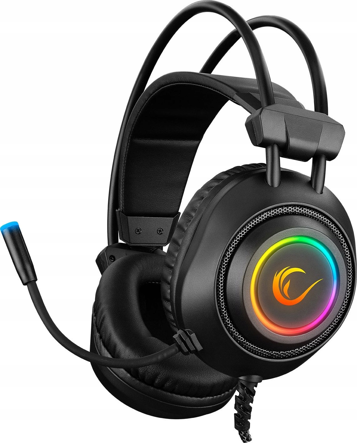 Rampage RM-K19 Raging Plus Nauszne Czarny