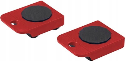 MEISTER ZESTAW ROLEK TRANSPORTOWYCH DO MEBLI DO AGD LODÓWKA PRALKA 2SZT.