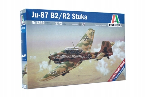 Italeri 1292 , Ju 87 B2 Stuka , 1:72