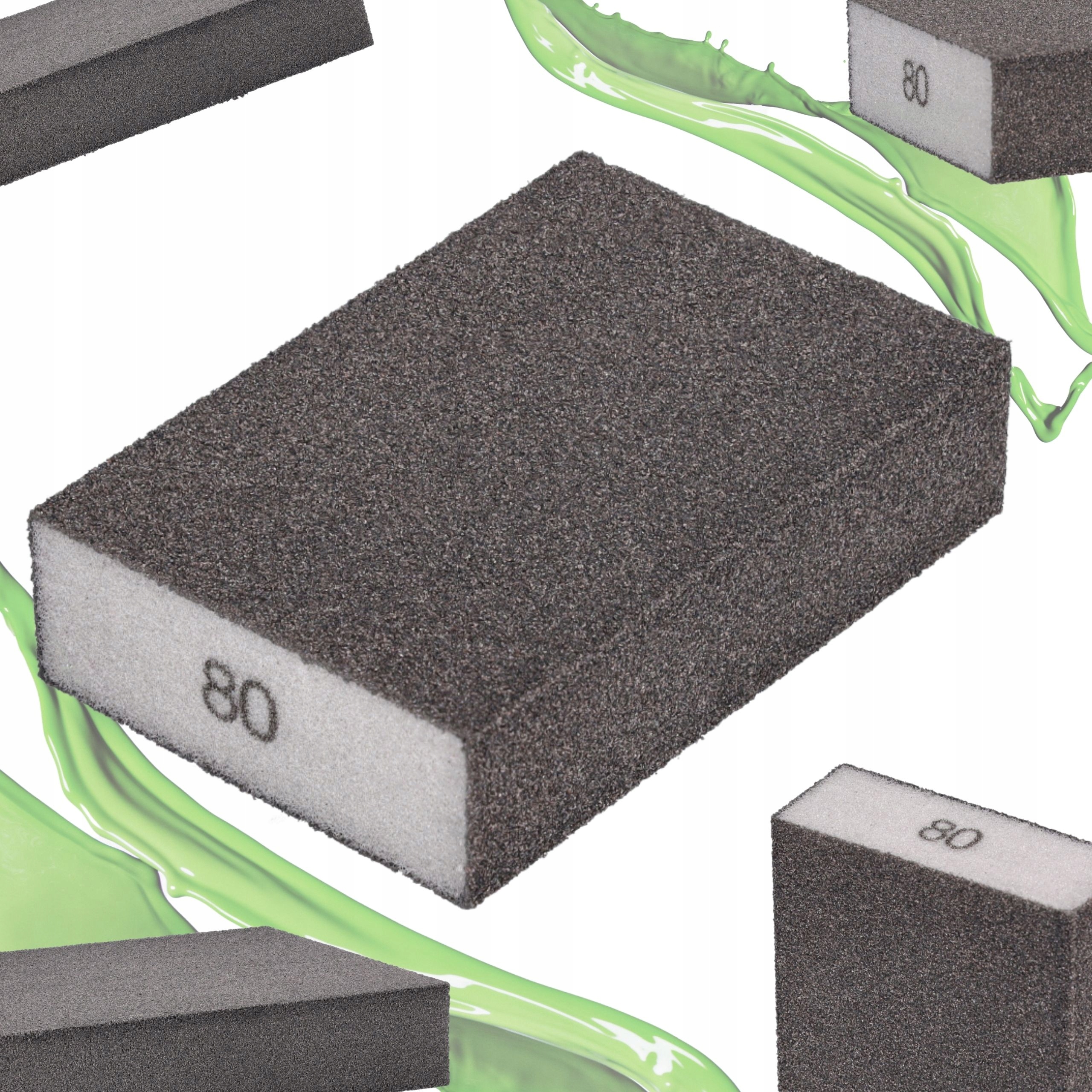 Kostka ścierna szlifierska do szlifowania 80